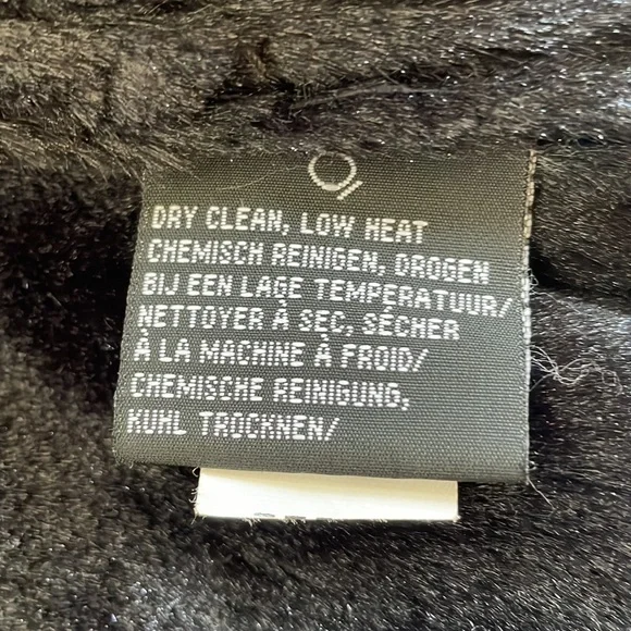 Harley Davidson Suede Faux Fir Jacket